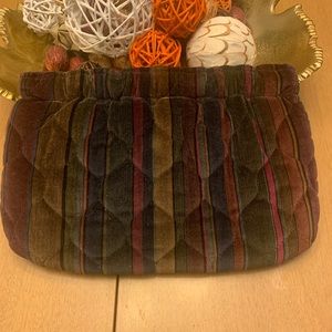 Earthy Vintage Carpet Clutch Purse by Daren’s Bags